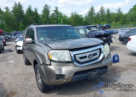 2010 Honda Pilot Ex from USA, damaged, VIN 5FNYF4H4XAB035938